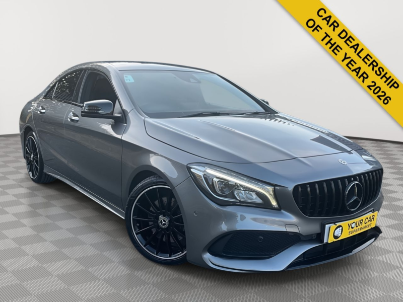2018 Mercedes-Benz Cla 2.1 Cla220d Amg Line Night Edition (plus) Coupe 4dr Diesel 7g-Dct Euro 6 (s/s) (170 Ps) in Grey — image 1