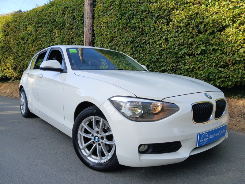2014 BMW 1 Series 1.6 116d Ed Efficientdynamics Hatchback 5dr Diesel Manual Euro 5 (s/s) (116 Ps) in White — image 1