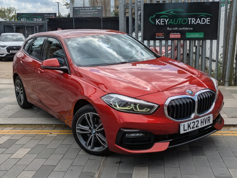 2022 BMW 1 Series 2.0 118d Sport in Orange — image 1