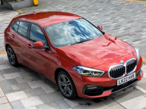 2022 BMW 1 Series 2.0 118d Sport in Orange — image 2