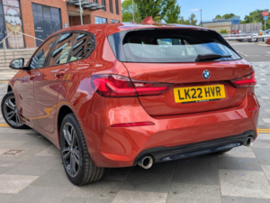 2022 BMW 1 Series 2.0 118d Sport in Orange — image 3