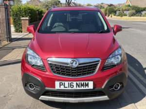 2016 Vauxhall Mokka 1.6 Cdti Ecoflex Se in Red — image 3