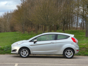 2013 Ford Fiesta 1.25 Zetec Euro 5 3dr in Silver — image 4