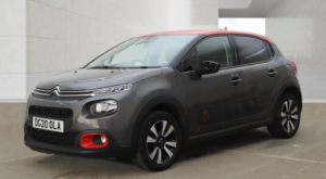 2020 Citroen C3 1.2 Puretech Flair Plus Euro 6 (s/s) 5dr in Grey — image 3