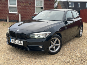 2017 BMW 1 Series 1.5 116d Ed Plus Hatchback 5dr Diesel Manual Euro 6 (s/s) (116 Ps) in Black — image 2