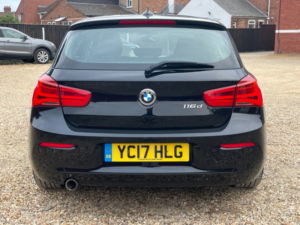 2017 BMW 1 Series 1.5 116d Ed Plus Hatchback 5dr Diesel Manual Euro 6 (s/s) (116 Ps) in Black — image 4