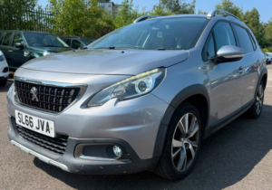 2016 Peugeot 2008 1.6 Bluehdi Allure SUV 5dr Diesel Manual Euro 6 (s/s) (120 Ps) in Grey — image 2