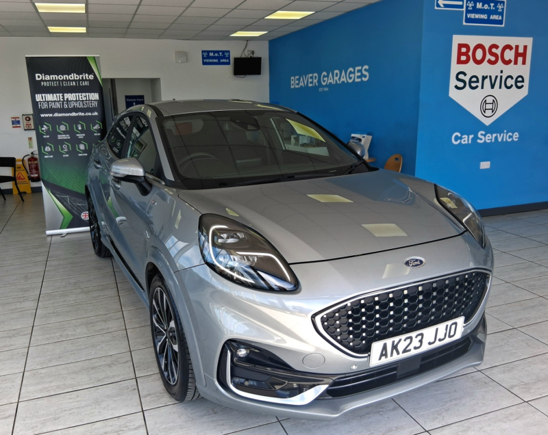 2023 Ford Puma St-Line Vignale, 1.0l Ecoboost 155ps Mhev in Silver — image 1