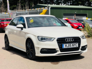 2015 Audi A3 1.4 Tfsi S Line Sportback Euro 6 (s/s) 5dr in White — image 4