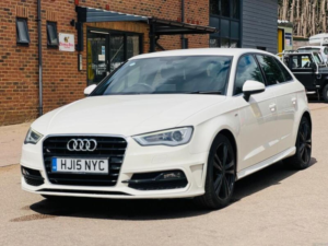 2015 Audi A3 1.4 Tfsi S Line Sportback Euro 6 (s/s) 5dr in White — image 5