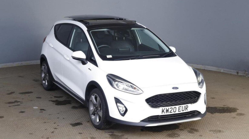 2020 Ford Fiesta 1.0t Ecoboost Active X Euro 6 (s/s) 5dr in White — image 1