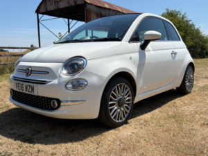 2016 Fiat 500c 1.2 Eco Lounge Euro 6 (s/s) 2dr in White — image 5