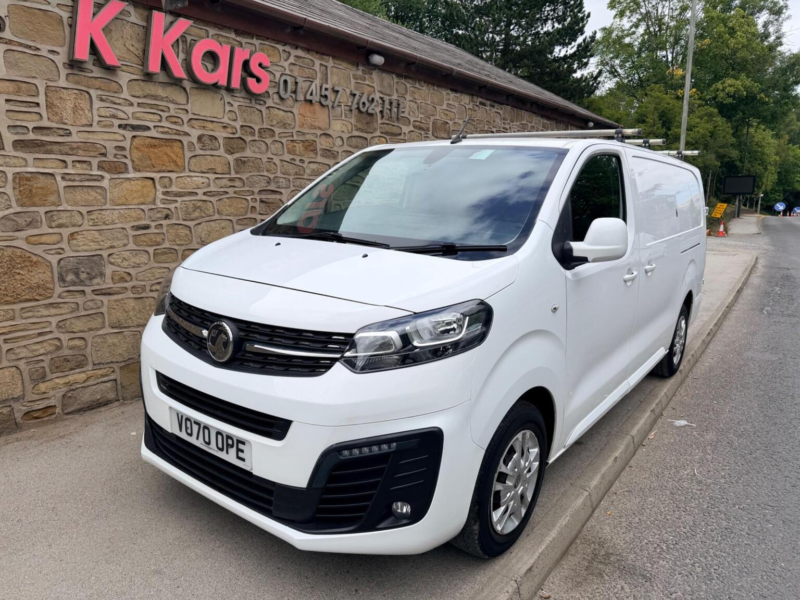 2020 Vauxhall Vivaro 1.5 Turbo D 2900 Sportive L2 H1 Euro 6 (s/s) 5dr in White — image 1