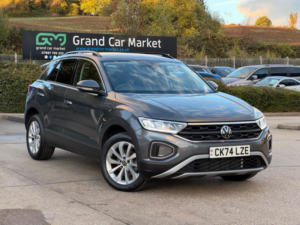 2024 Volkswagen T-Roc 1.5 Tsi Match DSG Euro 6 (s/s) 5dr in Grey — image 3