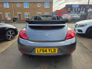 2014 Volkswagen Beetle 2.0 Tdi Sport Cabriolet 2dr Diesel DSG Euro 5 (140 Ps) in Grey — image 4