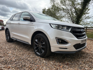 2017 Ford Edge 2.0 Tdci Sport Powershift AWD Euro 6 (s/s) 5dr in White — image 3