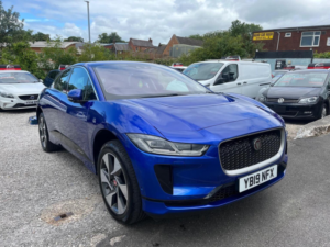 2019 Jaguar I-Pace 400 90kwh Se Auto 4WD 5dr in Blue — image 4