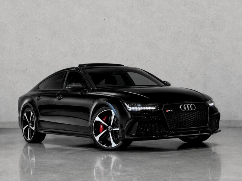 2015 Audi Rs7 4.0 Tfsi V8 Performance Sportback Tiptronic Quattro Euro 6 (s/s) 5dr in Black — image 1