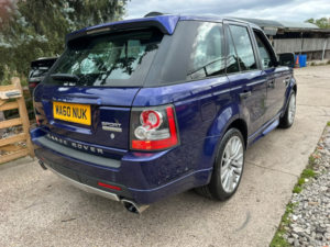 2010 Land Rover Range Rover Sport 5.0 V8 Hse Autobiography Spec in Blue — image 4