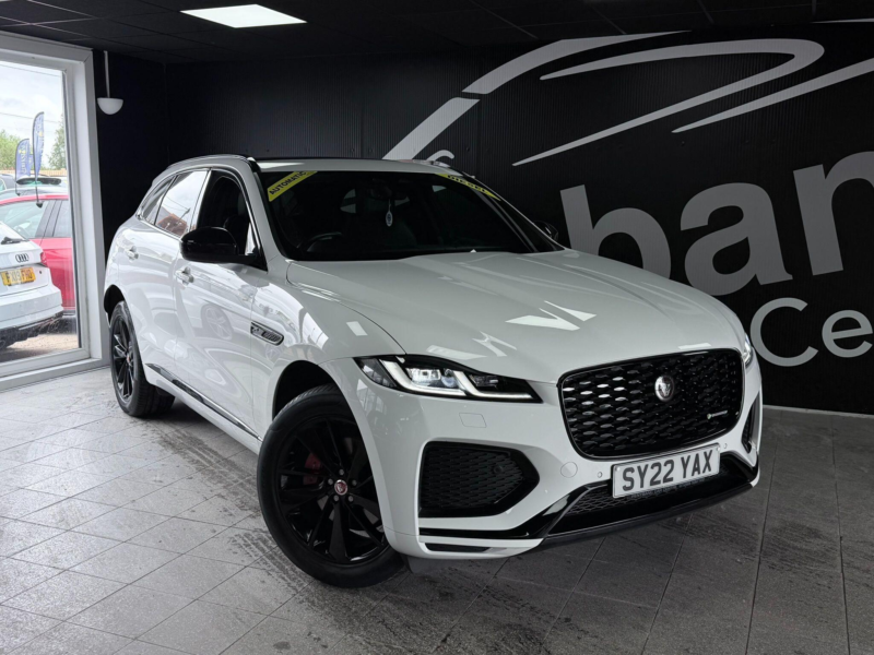 2022 Jaguar F-Pace 2.0 D200 Mhev R-Dynamic Black Auto AWD Euro 6 (s/s) 5dr in White — image 1