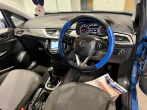 2017 Vauxhall Corsa 1.4i Ecoflex Energy Euro 6 3dr (a/c) in Blue — image 2
