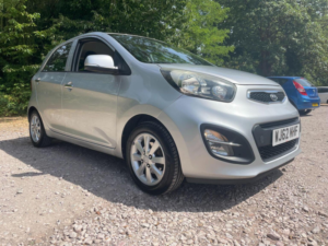 2012 Kia Picanto 1.25 Ecodynamics 2 Euro 5 (s/s) 5dr in Silver — image 2