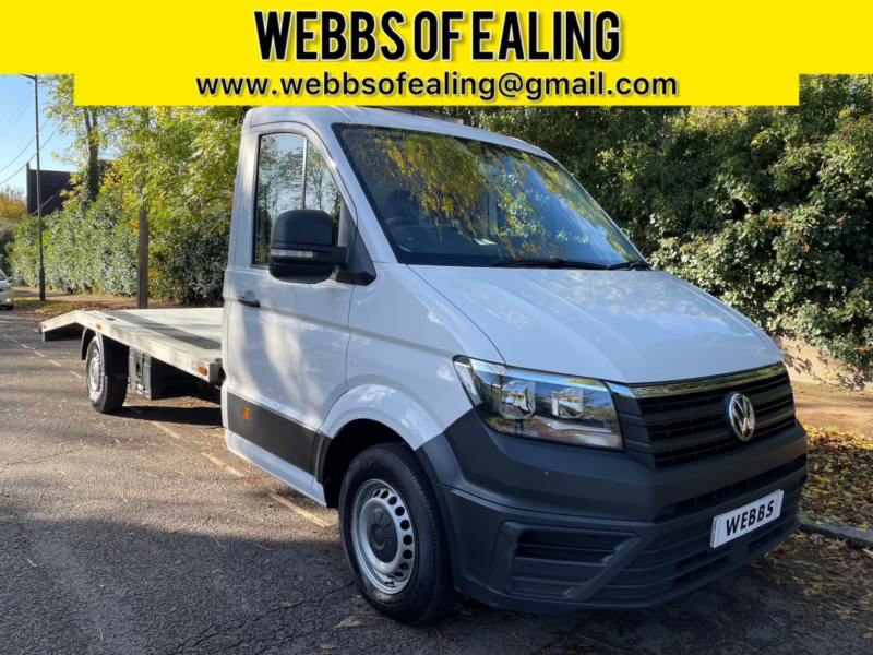 2023 Volkswagen Crafter 2.0 Tdi Cr35 Startline Vehicle Transporter in White — image 1