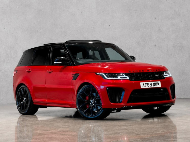 2019 Land Rover Range Rover Sport 5.0 P575 V8 Svr Auto 4WD Euro 6 (s/s) 5dr in Red — image 1
