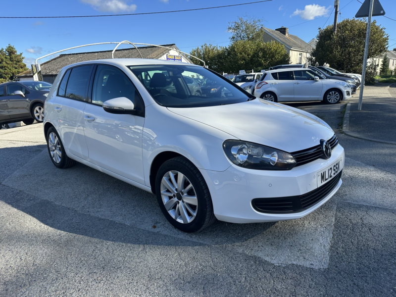 2012 Volkswagen Golf 1.4 Tsi Match in White — image 1