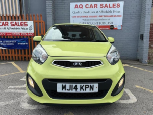 2014 Kia Picanto 1.25 3 Euro 5 5dr in Green — image 2
