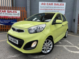2014 Kia Picanto 1.25 3 Euro 5 5dr in Green — image 3