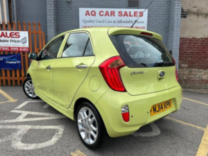 2014 Kia Picanto 1.25 3 Euro 5 5dr in Green — image 5