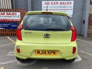 2014 Kia Picanto 1.25 3 Euro 5 5dr in Green — image 6