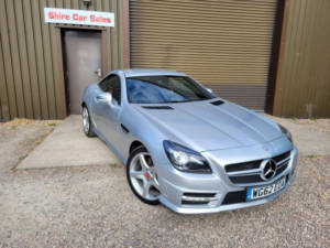 2012 Mercedes-Benz Slk 2.1 Slk250 Cdi Blueefficiency Amg Sport G-Tronic+ Euro 5 (s/s) 2dr in Silver — image 2