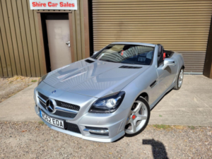 2012 Mercedes-Benz Slk 2.1 Slk250 Cdi Blueefficiency Amg Sport G-Tronic+ Euro 5 (s/s) 2dr in Silver — image 3