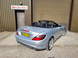 2012 Mercedes-Benz Slk 2.1 Slk250 Cdi Blueefficiency Amg Sport G-Tronic+ Euro 5 (s/s) 2dr in Silver — image 5