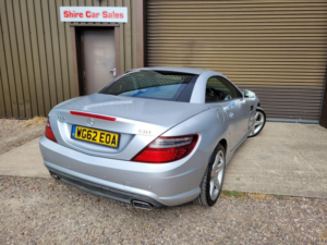 2012 Mercedes-Benz Slk 2.1 Slk250 Cdi Blueefficiency Amg Sport G-Tronic+ Euro 5 (s/s) 2dr in Silver — image 6