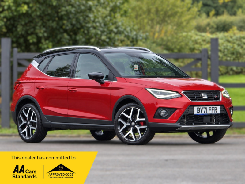 2021 SEAT Arona 1.0 Tsi Fr Red Edition SUV 5dr Petrol Manual Euro 6 (s/s) (110 Ps) in Red — image 1