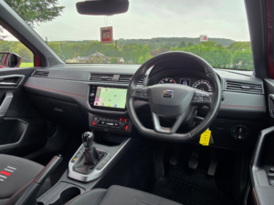 2021 SEAT Arona 1.0 Tsi Fr Red Edition SUV 5dr Petrol Manual Euro 6 (s/s) (110 Ps) in Red — image 6