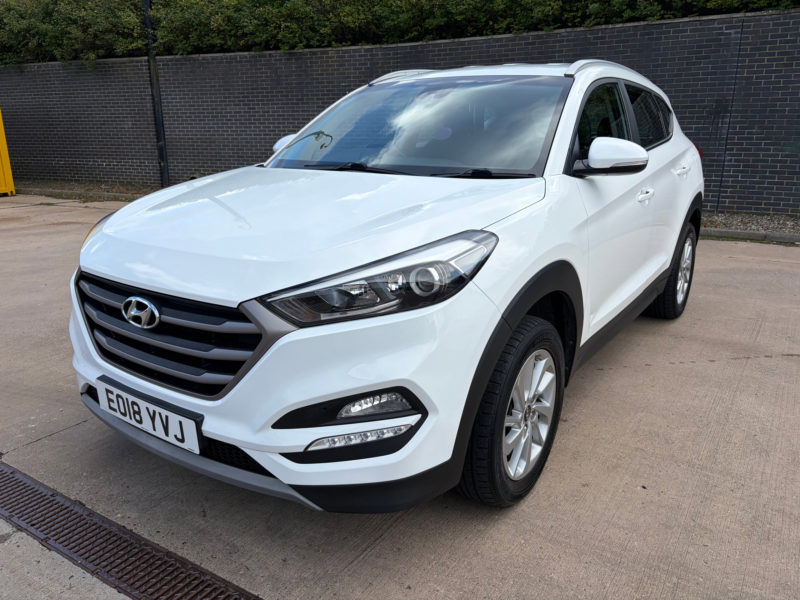 2018 Hyundai Tucson 1.6 Gdi Blue Drive Se SUV 5dr Petrol Manual Euro 6 (s/s) (132 Ps) in White — image 1