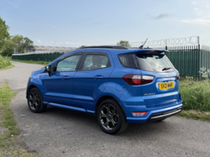 2021 Ford Ecosport 1.0t Ecoboost Gpf St-Line SUV 5dr Petrol Manual Euro 6 (s/s) (125 Ps) in Blue — image 2