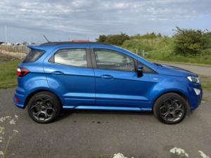 2021 Ford Ecosport 1.0t Ecoboost Gpf St-Line SUV 5dr Petrol Manual Euro 6 (s/s) (125 Ps) in Blue — image 3