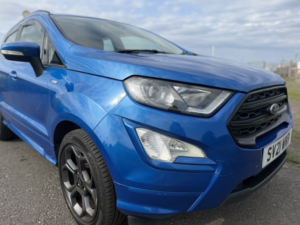 2021 Ford Ecosport 1.0t Ecoboost Gpf St-Line SUV 5dr Petrol Manual Euro 6 (s/s) (125 Ps) in Blue — image 6