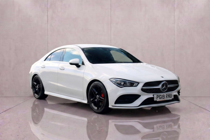 2019 Mercedes-Benz Cla 1.3 Cla 200 Amg Line Auto 4dr in White — image 1