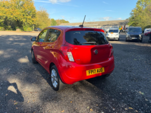 2017 Vauxhall Viva 1.0i Sl Easytronic Euro 6 5dr in Red — image 3