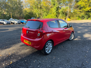 2017 Vauxhall Viva 1.0i Sl Easytronic Euro 6 5dr in Red — image 4