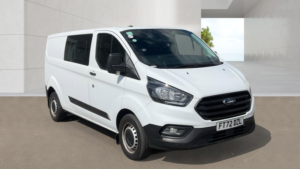2023 Ford Transit Custom 2.0 320 Ecoblue Leader Crew Van Double Cab 5dr Diesel Manual L2 H1 Euro 6 105 Ps in White — image 3