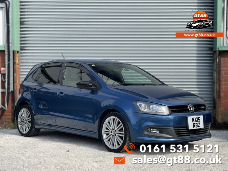 2015 Volkswagen Polo DSG Automatic, 1.4 Tsi Bluemotion Tech Act Bluegt in Blue — image 1