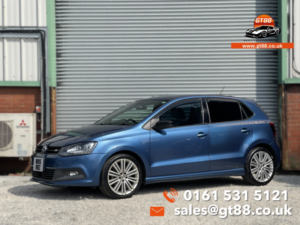 2015 Volkswagen Polo DSG Automatic, 1.4 Tsi Bluemotion Tech Act Bluegt in Blue — image 4