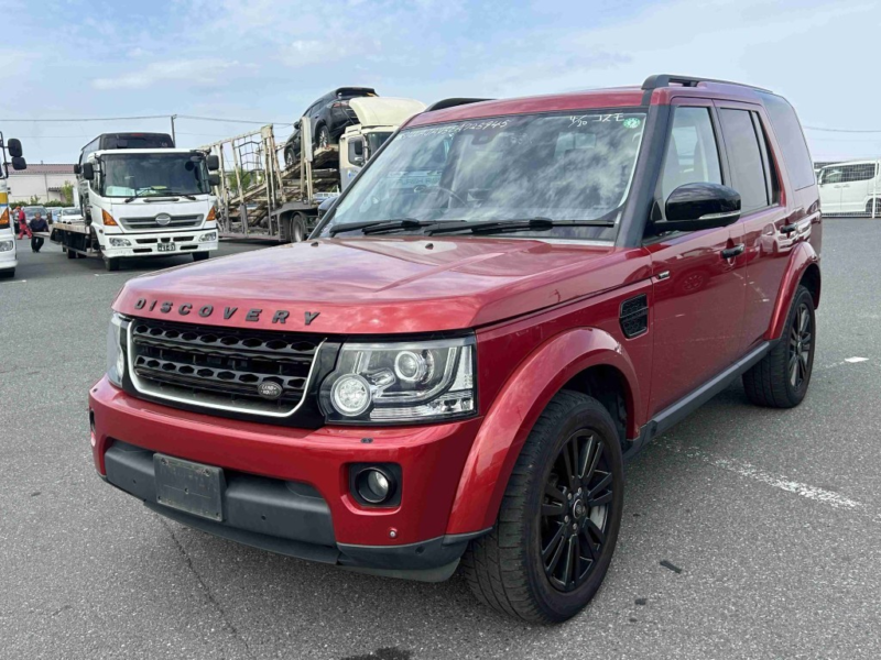 2015 Land Rover Discovery 4 3.0 Sc V6 Supercharged Se Black Edition Automatic 7 Seater in Red — image 1